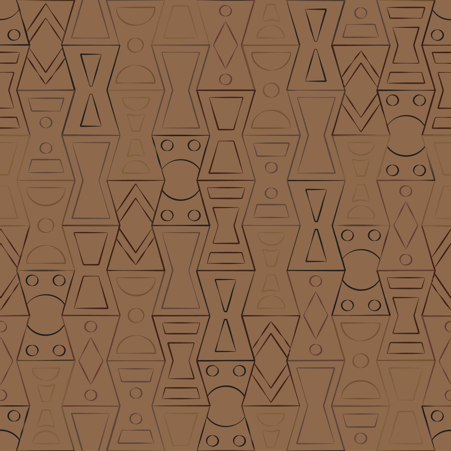 Ndebele Tile Wallpaper